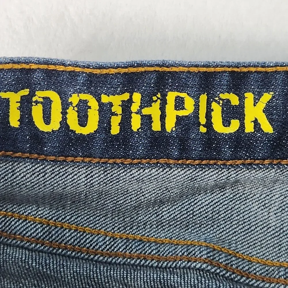 J. Crew Toothpick Skinny Jeans Womens 25 Denim Stretch Low Rise 5‎ Pocket Pants